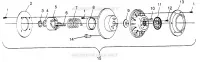 EMBRAYAGE DE TRANSMISSION 440 XCR SP 0961760 (4931583158B014)