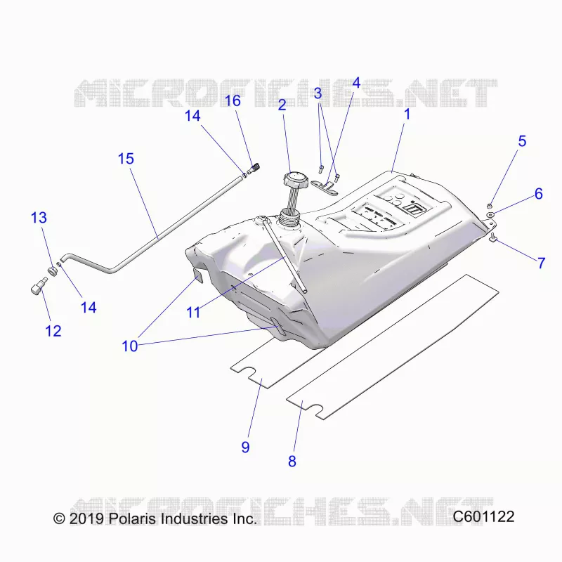 SYSTÃˆME D'ALIMENTATION, FUEL TANK ASM.