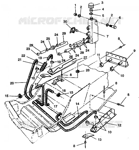 SYSTÈME DE REFROIDISSEMENT 500 EFI E942774 and  EFI SKS E942574 (49274127410017)