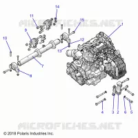 MOTEUR, MOUNTING & LONG BLOCK
