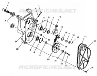 CARTER DE CHAINEE ASSEMBLY 500 EFI E942774 AND  EFI SKS E942574 (49274127410018)