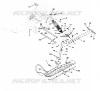 SUSPENSION AVANT AND SKI INDY LITE AND STAR LITE (4918591859007A)