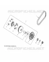 SYSTÃˆME DE TRANSMISSION, PRIMARY CLUTCH