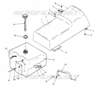 SIEGE ET RESERVOIR WIDETRAK GT 0952061 and  EUROPEAN WIDETRAK GT E9 (4928962896A007)