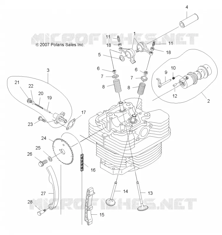 SOUPAPES and CAMSHAFT