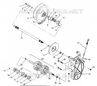 SYSTÈME DE TRANSMISSION TRAN SPORT 0960143 AND  EURO TRAN SPORT E960143 (4932273227B009)