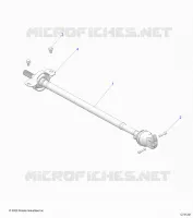 SYSTÃˆME DE TRANSMISSION, FRONT PROP SHAFT
