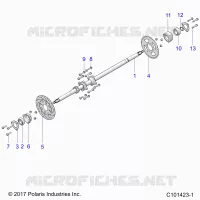 SUSPENSION ARRIERE AXLE