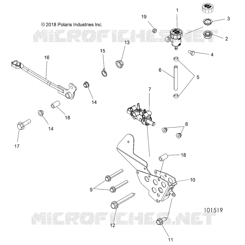 BRAKES, BRAKE PEDAL AND MAITRE CYLINDRE