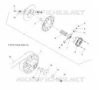 SYSTÈME DE TRANSMISSION, SECONDARY CLUTCH