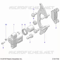 FREIN AVANT CALIPER