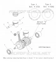 PISTON ET VILEBREQUIN