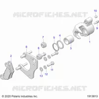 FREIN AVANT CALIPER