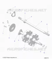 DRIVE TRAIN, JACKSHAFT AND ARBRE DE TRANSMISSION