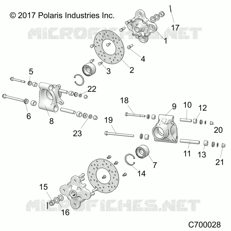 SUSPENSION ARRIERE CARRIER