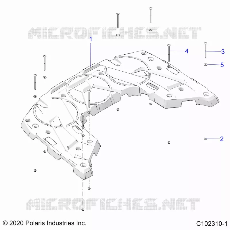 CARROSSERIE ARRIERE RACK
