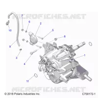 SYSTÃˆME DE TRANSMISSION, MAIN GEARCASE MOUNTING