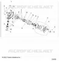 SYSTÃˆME DE TRANSMISSION, FRONT GEARCASE