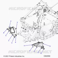CHASSIS, TIE ROD BOOT ASM.