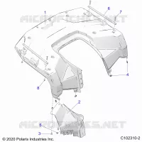 CARROSSERIE ARRIERE CAB