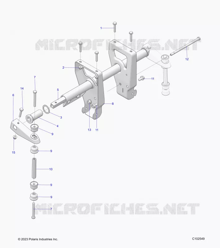 SUSPENSION, BARRE DE TORSION