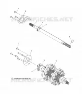 SYSTÈME DE TRANSMISSION, JACKSHAFT AND ARBRE DE TRANSMISSION