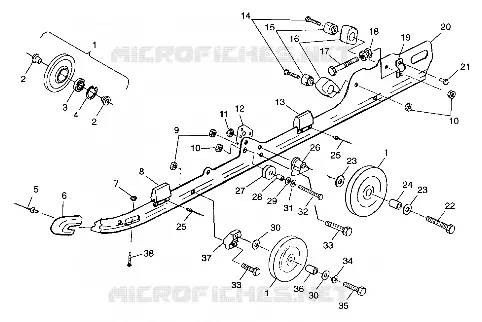 FIXATION RAIL (SUSPENSION)