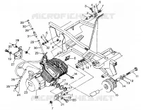 SUPPORT MOTEUR Trail Boss W97AA25C (4940574057A009)