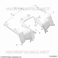 CARROSSERIE ARRIERE CAB