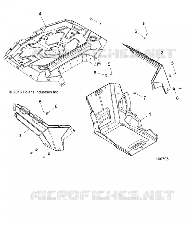 CARROSSERIE ARRIERE BOX AND FENDERS