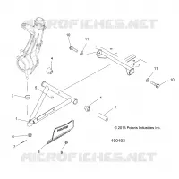 SUSPENSION, A-ARM AND SUPPORT MOUNTING