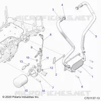 FILTRE A HUILE, OIL COOLER