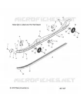 SUSPENSION, RAIL, LH/RH