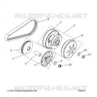 SYSTÃˆME DE TRANSMISSION, PRIMARY CLUTCH