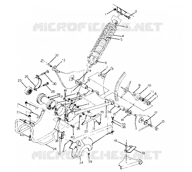 BRAS OSCILLANT WELDMENT (MIDDLE) (4915951595026A)