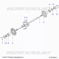 SUSPENSION ARRIERE AXLE