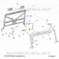 CHASSIS, CAB CADRE
