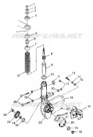 JAMBE DE FORCE AVANT XPLORER 300 W97CC28C (4939813981B006)