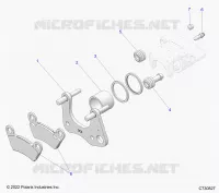 BRAKES, ETRIER DE FREIN AVANT