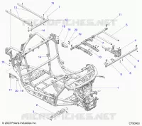 CHASSIS, MAIN CADRE