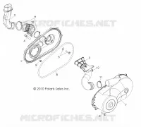 SYSTÈME DE TRANSMISSION, COUVERCLE D'EMBRAYAGE AND DUCTING