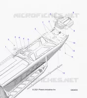 CHASSIS, REAR, MISC. COVERS AND SNOWFLAP