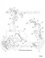 SYSTÈME DE TRANSMISSION, CLUTCH COVER AND DUCTING