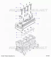 ENGINE, COUVERCLE SOUPAPE