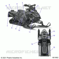 EMBLEMES  XC, STEALTH GRAY SIDE PANEL OPTION