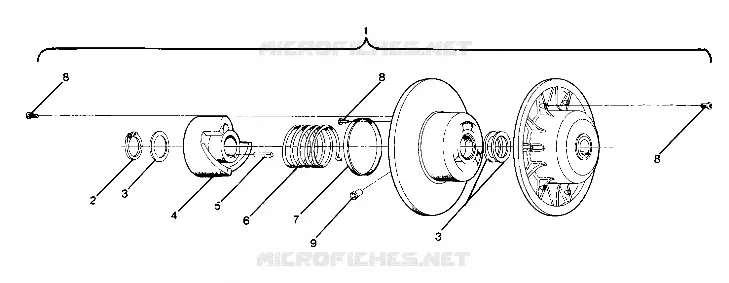 EMBRAYAGE DE TRANSMISSION SPORT AND TRAIL (4914161416022A)