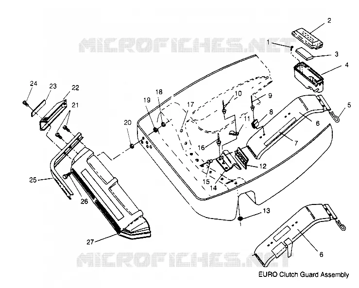 CARROSSERIE AVANT XLT 0950756, XLT SKS 0950556,  XLT SKS EURO E950556   XLT (4928842884A011)
