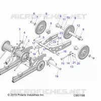 SUSPENSION ARRIERE, ARTICULATING