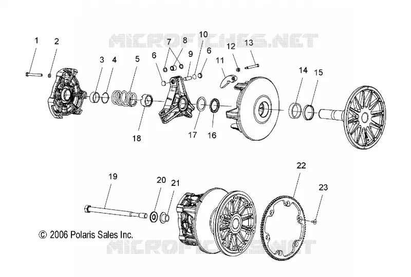 EMBRAYAGE DE TRANSMISSION