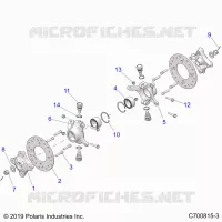 SUSPENSION AVANT HUB